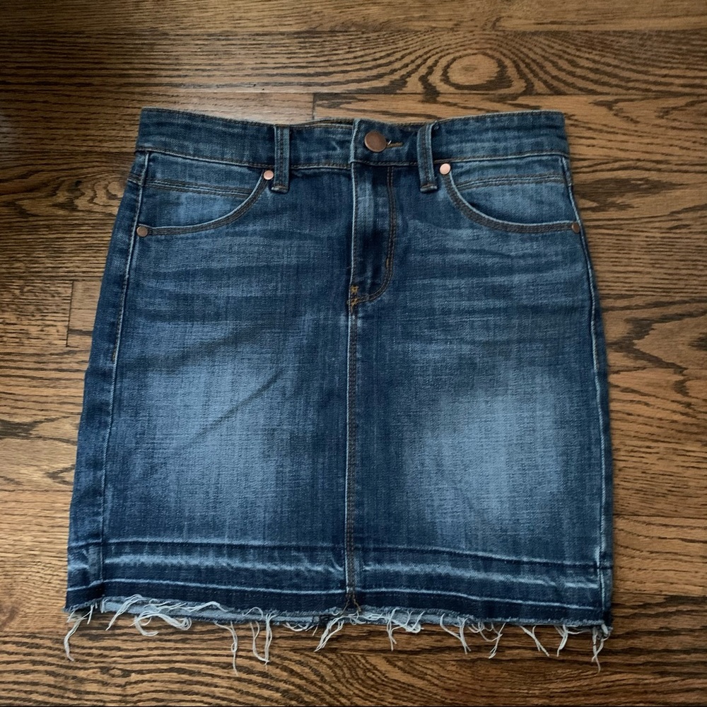 Denim Mini Skirt